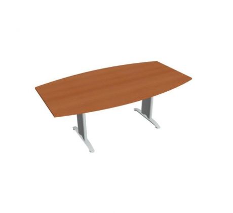 Rokovací stôl Flex, 200x75,5x110 cm, čerešňa/kov