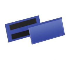 Magnetické vrecko na dokumenty 100x38mm 50ks modré
