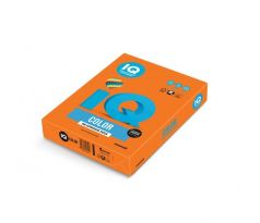 Farebný papier IQ color oranžový OR43, A4, 80g