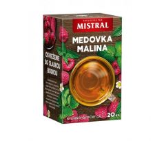 Čaj MISTRAL bylinný Medovka a malina HB 30 g