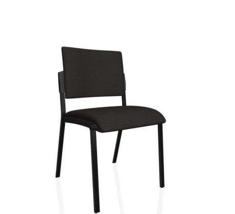 Konferenčná stolička Kubic, čierna