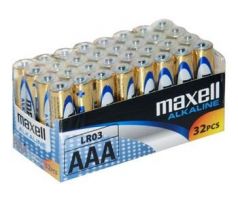 Batérie Maxell Alkaline AAA 32ks balenie (LR03)