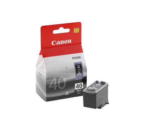 kazeta CANON PG-40 black MP 150/160/170/180/450/460, iP 2200, MX300 (420 str.) (0615B001)