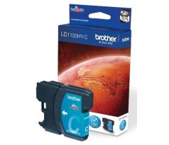 kazeta BROTHER LC-1100 Cyan HY MFC-6490CW/DCP-6690CW (750 str.) (LC1100HYC)