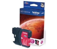 kazeta BROTHER LC-1100 Magenta HY MFC-6490CW/DCP-6690CW (750 str.) (LC1100HYM)