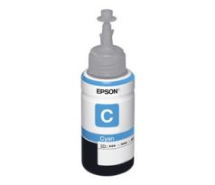 kazeta EPSON TANK L100/L200/L550/L1300/L355/365  Cyan 70ml (4000 str.) (C13T66424A)