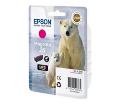 kazeta EPSON XP-600/700 T2613 26 Claria Magenta (300 str.) (C13T261340)