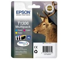 kazeta EPSON SX525WD/SX620FW/BX320FW color multipack XL (C13T130640)