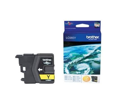 kazeta BROTHER LC-985 Yellow DCP-J125/J140W/J315W/J515W (260 str.) (LC985Y)