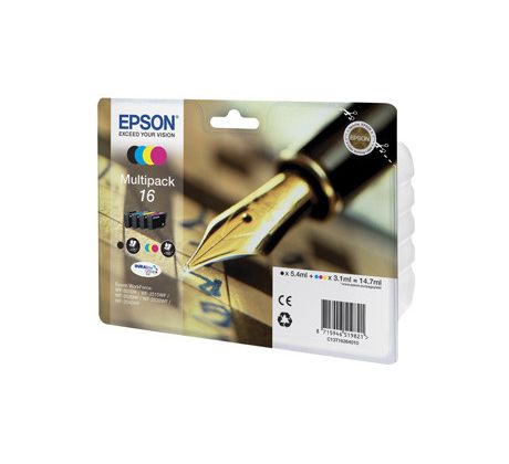 kazeta EPSON WF2520/2540 T1626 Multipack CMYK 16 (C13T162640)