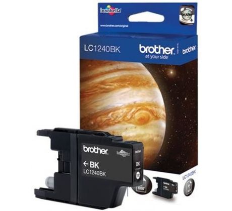 kazeta BROTHER LC-1240 Black DCP-J925DW, MFC-J6510DW/J6910DW (600 str.) (LC1240BK)