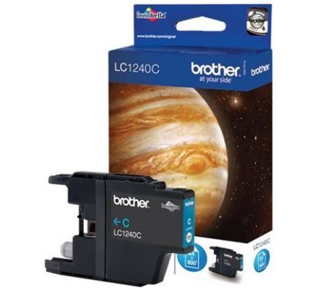 kazeta BROTHER LC-1240 Cyan DCP-J925DW, MFC-J6510DW/J6910DW (600 str.) (LC1240C)