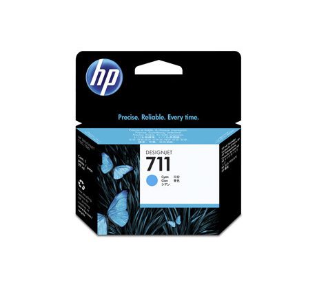 KAZETA HP CZ134A No.711 Azúrová atramentová náplň - 3pack (CZ134A)