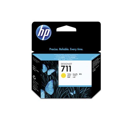 KAZETA HP CZ136A No.711 Žltá atramentová náplň - 3pack (CZ136A)