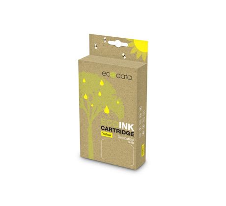 alt. kazeta ECODATA pre CANON iP 4200, MP 510 yellow (CLi-8Y) - s čipom 17ml (ECO-CLi-8Y)