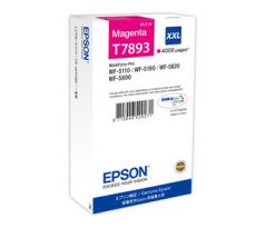 kazeta EPSON WorkForce WF-5620,5690,5190,5000 seria magenta XXL (4000 str.) (C13T789340)