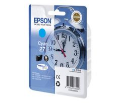 kazeta EPSON WF-3620,3640,7110,7610,7620 T2702 27 DURABrite Cyan (300 str.) (C13T270240)