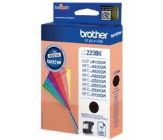 kazeta BROTHER LC-223 Black MFC-J4420DW/J4620DW/J5320DW/J5620DW/J5720DW (550 str.) (LC223BK)