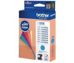 kazeta BROTHER LC-223 Cyan MFC-J4420DW/J4620DW/J5320DW/J5620DW/J5720DW (550 str.) (LC223C)