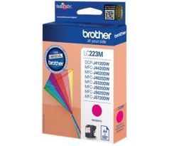 kazeta BROTHER LC-223 Magenta MFC-J4420DW/J4620DW/J5320DW/J5620DW/J5720DW (550 str.) (LC223M)