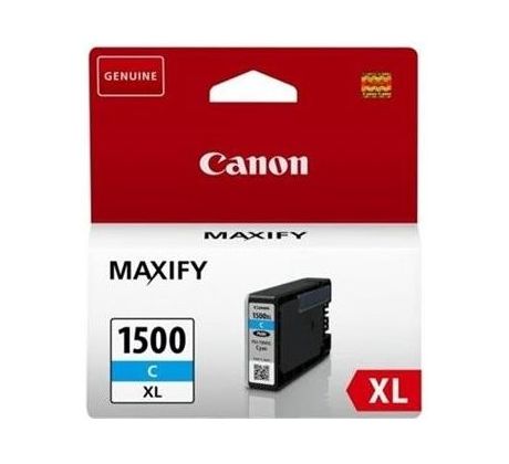 kazeta CANON PGI-1500C XL cyan MAXIFY MB2050/MB2350 (1020 str.) (9193B001)