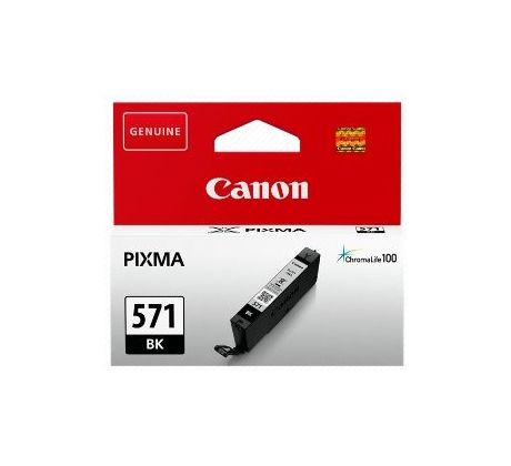 kazeta CANON CLI-571BK black MG 5750/5751/6850/6851/7750/7751 (398 str.) (0385C001)