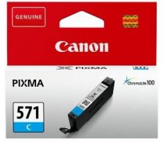 kazeta CANON CLI-571C cyan MG 5750/5751/6850/6851/7750/7751 (173 str.) (0386C001)