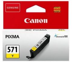 kazeta CANON CLI-571Y yellow MG 5750/5751/6850/6851/7750/7751 (161 str.) (0388C001)