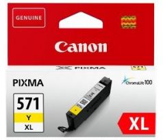 kazeta CANON CLI-571Y XL yellow MG 5750/5751/6850/6851/7750/7751 (336 str.) (0334C001)