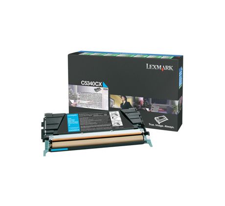 Toner Lexmark C534 CYAN (7000 str.) (C5340CX)