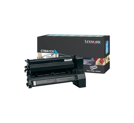 Toner Lexmark C780/C782/X782 CYAN (6000 str.) (C780A1CG)