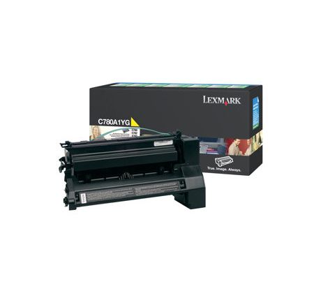 Toner Lexmark C780/C782/X782 YELLOW (6000 str.) (C780A1YG)