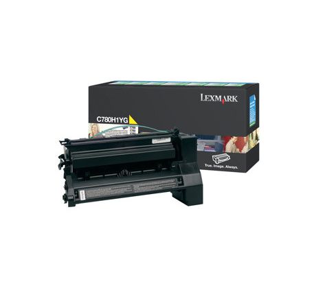 Toner Lexmark C780/C782/X782 YELLOW (10000 str.) (C780H1YG)