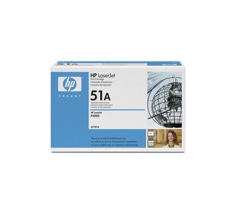 HP Q7551A Černý toner LJ P3005/M3035mfp/M3027mfp,6500str. (Q7551A)