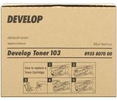 toner DEVELOP 103 black D 1300/1320/1320F (4ks) (8935807)