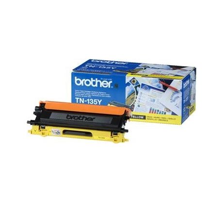 toner BROTHER TN-135 Yellow HL-4040CN, DCP-9040CN, MFC-9440CN (4000 str.) (TN135Y)