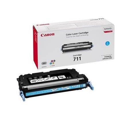 toner CANON CRG-711 cyan LBP 5300/5360, MF 9130/9170/9280CDN (6000 str.) (1659B002)