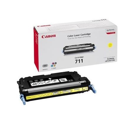 toner CANON CRG-711 yellow LBP 5300/5360, MF 9130/9170/9280CDN (6000 str.) (1657B002)