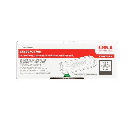 toner OKI C5600/C5700 black (43324408)