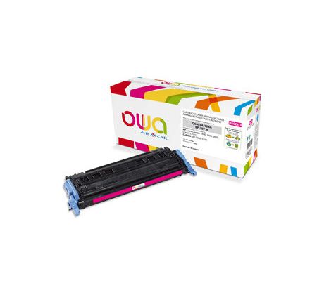 alt. toner OWA ARMOR pre HP CLJ 2600n, CANON LBP 5000 magenta (Q6003A) (K12242OW)