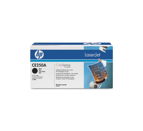 TONER HP CE250A Čierny Color LJ CM3530/CP3525 (5000 str.) (CE250A)