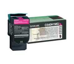 Toner Lexmark C540,C543,C544,X543,X544 Magenta (2000 str.) (C540H1MG)