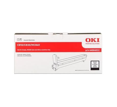 valec OKI C810/C830/C801/C821, MC851/MC860/MC861 black (44064012)