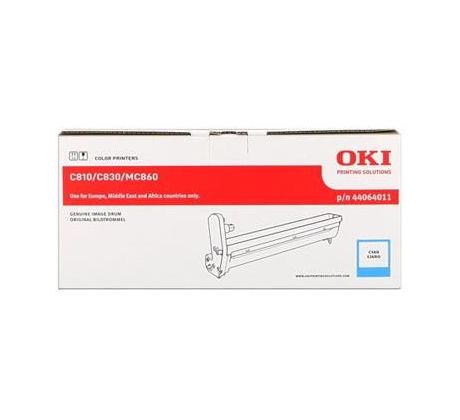 valec OKI C810/C830/C801/C821, MC851/MC860/MC861 cyan (44064011)