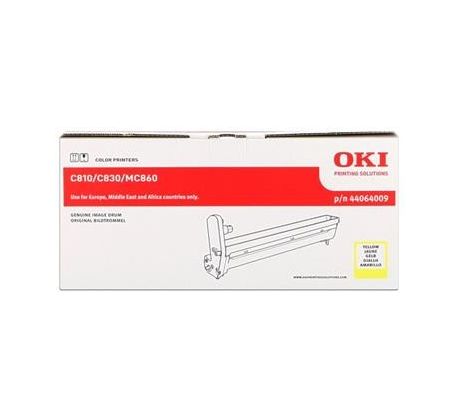 valec OKI C810/C830/C801/C821, MC851/MC860/MC861 yellow (44064009)