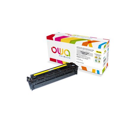 alt. toner OWA ARMOR pre HP CLJ CP 1210/1215/1510 yellow CB542A/CRG-716Y (1400 str.) (K15107OW)