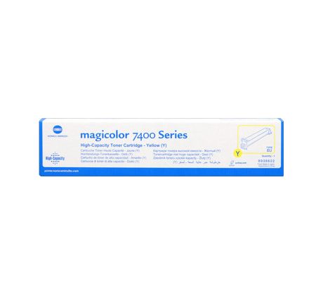 toner MINOLTA Magicolor 7450 yellow (12000 str.) (8938622)