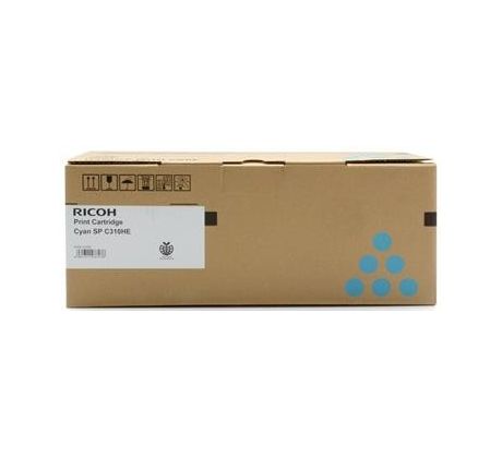 toner RICOH Typ SPC310HE Cyan SP C231/C232/C310/C311/C312/C231/C232/C242/C320/C342 (406480/407637)