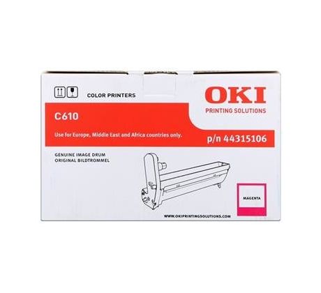 valec OKI C610 magenta (44315106)