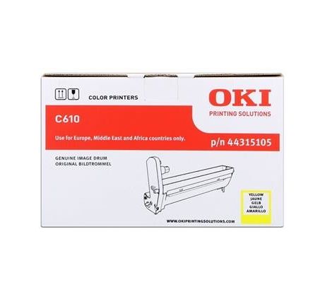 valec OKI C610 yellow (44315105)